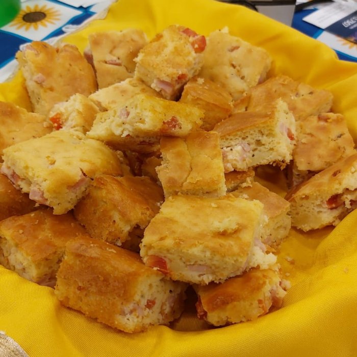 Torta de Cebola, receita caseira